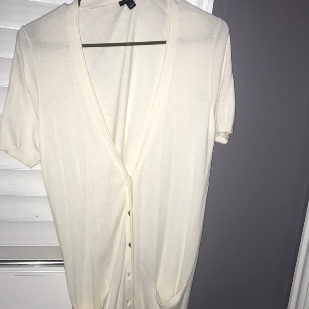 Cream cardigan